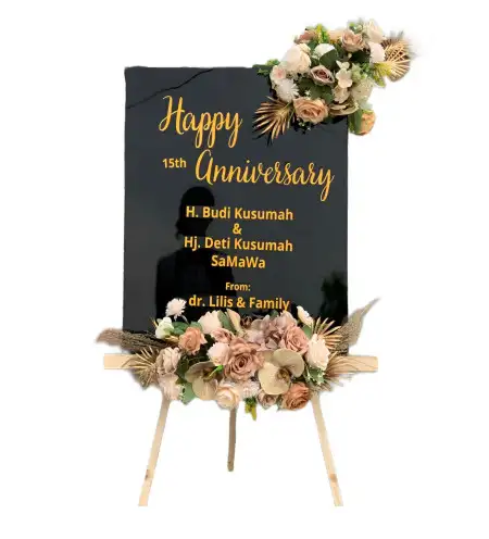 Papan Bunga Akrilik Renah Pamenang